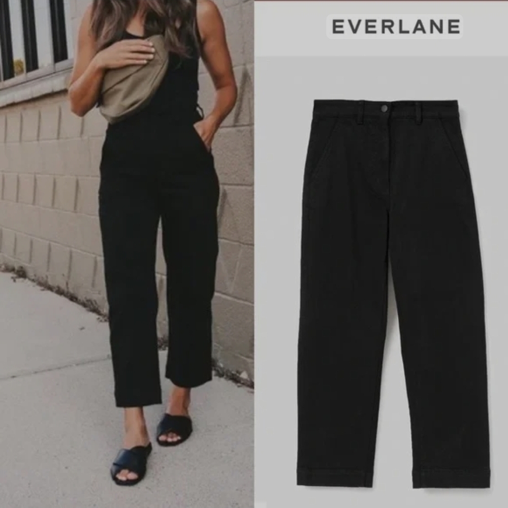 Everlane Classic Black Trousers